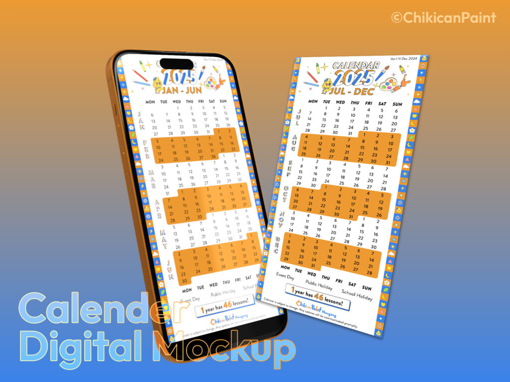 calender mockup